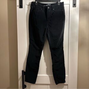 Universal Thread (Target) skinny black velvet pant